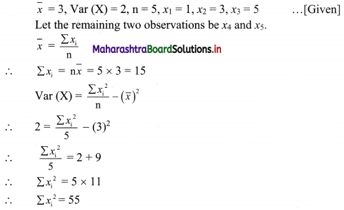 Maharashtra-Board-11th-Commerce-Maths-Solutions-Chapter-2-Measures-of-Dispersion-Ex-2.2-Q6