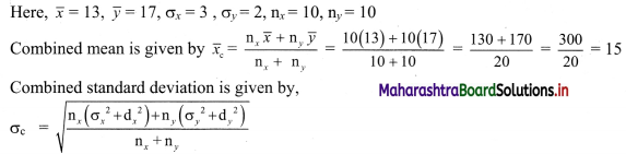 Maharashtra-Board-11th-Commerce-Maths-Solutions-Chapter-2-Measures-of-Dispersion-Ex-2.3-Q2.1