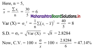 Maharashtra-Board-11th-Commerce-Maths-Solutions-Chapter-2-Measures-of-Dispersion-Ex-2.3-Q3.1