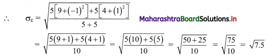 Maharashtra-Board-11th-Commerce-Maths-Solutions-Chapter-2-Measures-of-Dispersion-Miscellaneous-Exercise-2-Q14.1