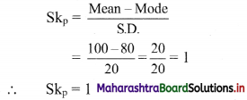 Maharashtra-Board-11th-Commerce-Maths-Solutions-Chapter-3-Skewness-Miscellaneous-Exercise-3-Q1