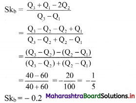 Maharashtra-Board-11th-Commerce-Maths-Solutions-Chapter-3-Skewness-Miscellaneous-Exercise-3-Q4