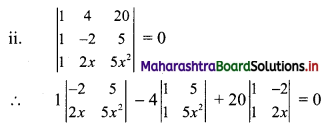 Maharashtra-Board-11th-Commerce-Maths-Solutions-Chapter-6-Determinants-Ex-6.1-Q3.2
