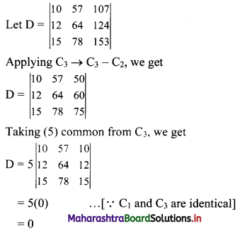 Maharashtra-Board-11th-Commerce-Maths-Solutions-Chapter-6-Determinants-Ex-6.2-Q6i