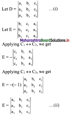 Maharashtra-Board-11th-Commerce-Maths-Solutions-Chapter-6-Determinants-Ex-6.2-Q7i
