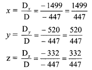 Maharashtra-Board-11th-Commerce-Maths-Solutions-Chapter-6-Determinants-Ex-6.3-Q1ii