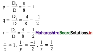 Maharashtra-Board-11th-Commerce-Maths-Solutions-Chapter-6-Determinants-Ex-6.3-Q1v