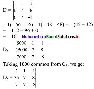 Maharashtra-Board-11th-Commerce-Maths-Solutions-Chapter-6-Determinants-Ex-6.3-Q2