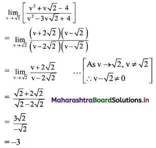 Maharashtra-Board-11th-Commerce-Maths-Solutions-Chapter-7-Limits-Ex-7.2-III-Q3.1