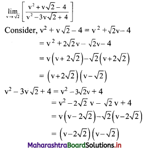Maharashtra-Board-11th-Commerce-Maths-Solutions-Chapter-7-Limits-Ex-7.2-III-Q3