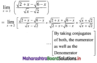 Maharashtra-Board-11th-Commerce-Maths-Solutions-Chapter-7-Limits-Ex-7.3-Q1-iii