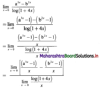 Maharashtra-Board-11th-Commerce-Maths-Solutions-Chapter-7-Limits-Ex-7.4-Q3i