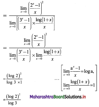 Maharashtra-Board-11th-Commerce-Maths-Solutions-Chapter-7-Limits-Ex-7.4-Q3ii.1