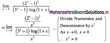 Maharashtra-Board-11th-Commerce-Maths-Solutions-Chapter-7-Limits-Ex-7.4-Q3ii
