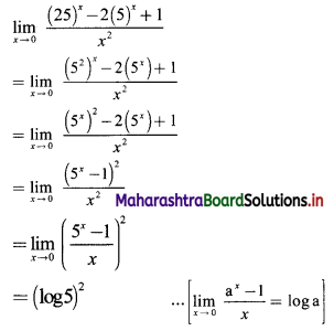 Maharashtra-Board-11th-Commerce-Maths-Solutions-Chapter-7-Limits-Ex-7.4-Q4i