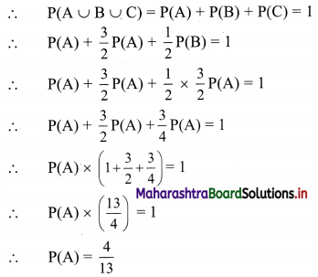 Maharashtra-Board-11th-Commerce-Maths-Solutions-Chapter-7-Probability-Miscellaneous-Exercise-7-Q6