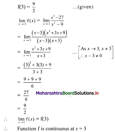 Maharashtra-Board-11th-Commerce-Maths-Solutions-Chapter-8-Continuity-Ex-8.1-Q3iv