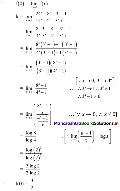 Maharashtra-Board-11th-Commerce-Maths-Solutions-Chapter-8-Continuity-Ex-8.1-Q4i