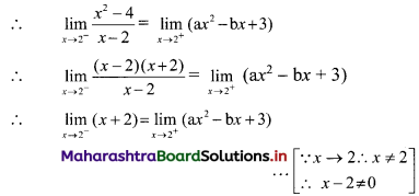 Maharashtra-Board-11th-Commerce-Maths-Solutions-Chapter-8-Continuity-Ex-8.1-Q4iv