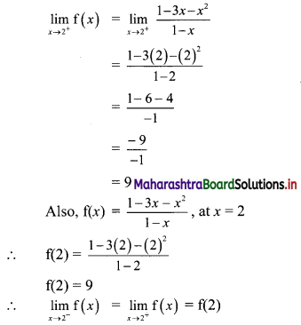 Maharashtra-Board-11th-Commerce-Maths-Solutions-Chapter-8-Continuity-Miscellaneous-Exercise-8-I-Q1i