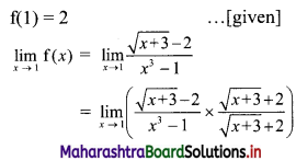 Maharashtra-Board-11th-Commerce-Maths-Solutions-Chapter-8-Continuity-Miscellaneous-Exercise-8-I-Q4