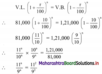Maharashtra-Board-11th-Commerce-Maths-Solutions-Chapter-9-Commercial-Mathematics-Miscellaneous-Exercise-9-Q11