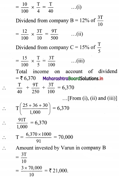 Maharashtra-Board-11th-Commerce-Maths-Solutions-Chapter-9-Commercial-Mathematics-Miscellaneous-Exercise-9-Q12