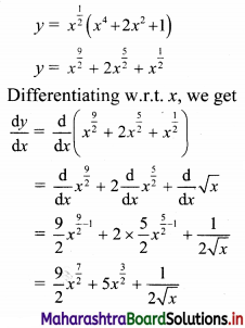Maharashtra-Board-11th-Commerce-Maths-Solutions-Chapter-9-Differentiation-Ex-9.1-II-Q5