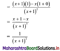 Maharashtra-Board-11th-Commerce-Maths-Solutions-Chapter-9-Differentiation-Ex-9.2-I-Q1.1