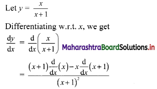 Maharashtra-Board-11th-Commerce-Maths-Solutions-Chapter-9-Differentiation-Ex-9.2-I-Q1