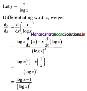 Maharashtra-Board-11th-Commerce-Maths-Solutions-Chapter-9-Differentiation-Ex-9.2-I-Q5