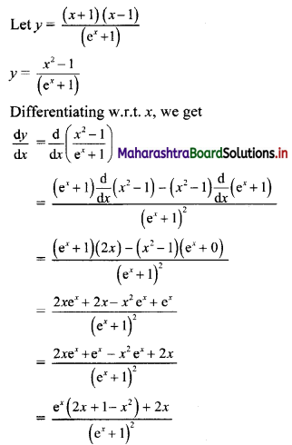 Maharashtra-Board-11th-Commerce-Maths-Solutions-Chapter-9-Differentiation-Ex-9.2-I-Q8