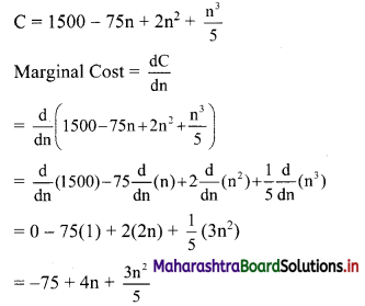 Maharashtra-Board-11th-Commerce-Maths-Solutions-Chapter-9-Differentiation-Ex-9.2-II-Q5