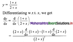 Maharashtra-Board-11th-Commerce-Maths-Solutions-Chapter-9-Differentiation-Miscellaneous-Exercise-9-II-Q7