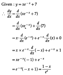 Maharashtra-Board-12th-Commerce-Maths-Solutions-Chapter-3-Differentiation-Ex-3.2-II-Q1