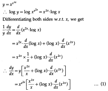Maharashtra-Board-12th-Commerce-Maths-Solutions-Chapter-3-Differentiation-Ex-3.3-I-Q1