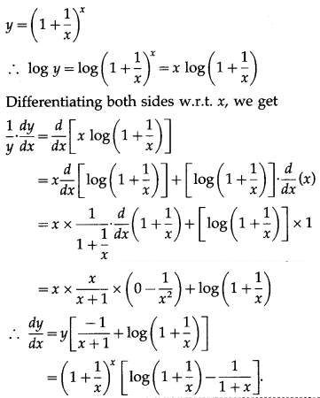 Maharashtra-Board-12th-Commerce-Maths-Solutions-Chapter-3-Differentiation-Ex-3.3-II-Q1