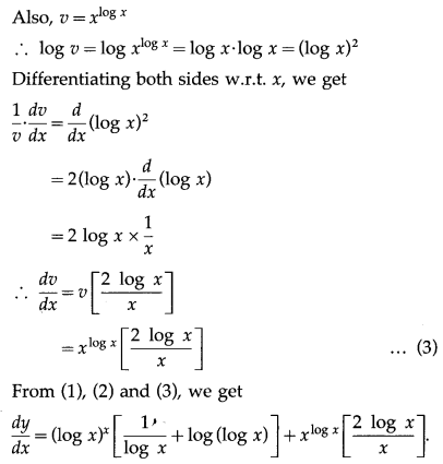 Maharashtra-Board-12th-Commerce-Maths-Solutions-Chapter-3-Differentiation-Ex-3.3-III-Q1.1