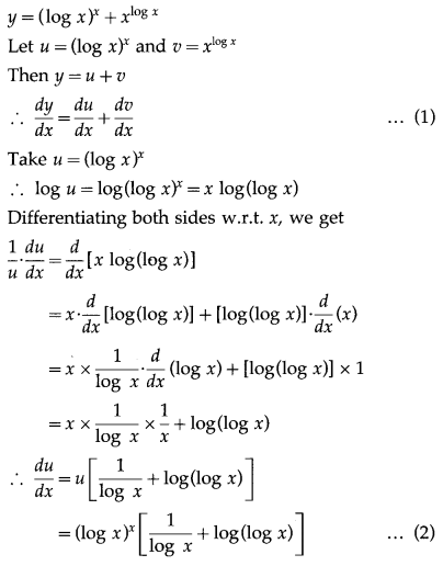 Maharashtra-Board-12th-Commerce-Maths-Solutions-Chapter-3-Differentiation-Ex-3.3-III-Q1
