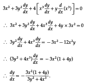Maharashtra-Board-12th-Commerce-Maths-Solutions-Chapter-3-Differentiation-Ex-3.4-I-Q2