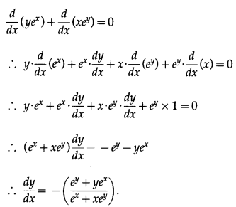 Maharashtra-Board-12th-Commerce-Maths-Solutions-Chapter-3-Differentiation-Ex-3.4-II-Q1