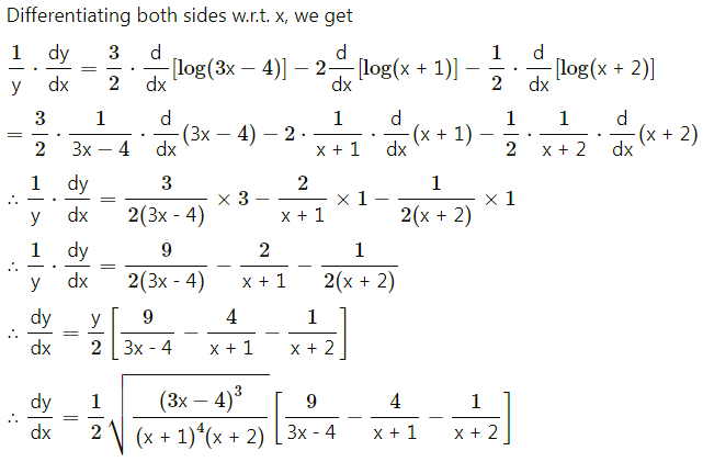 Maharashtra-Board-12th-Commerce-Maths-Solutions-Chapter-3-Differentiation-Miscellaneous-Exercise-3-IV-Q8.1
