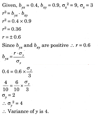 Maharashtra-Board-12th-Commerce-Maths-Solutions-Chapter-3-Linear-Regression-Ex-3.3-Q4