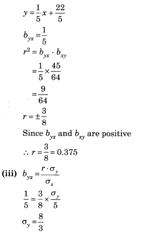 Maharashtra-Board-12th-Commerce-Maths-Solutions-Chapter-3-Linear-Regression-Ex-3.3-Q8