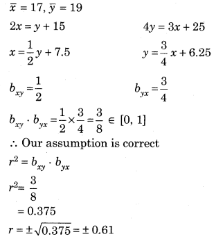 Maharashtra-Board-12th-Commerce-Maths-Solutions-Chapter-3-Linear-Regression-Ex-3.3-Q9