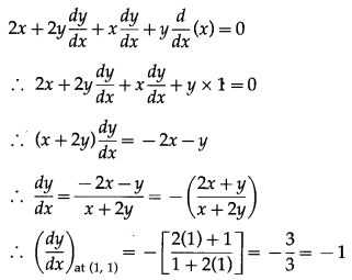 Maharashtra-Board-12th-Commerce-Maths-Solutions-Chapter-4-Applications-of-Derivatives-Ex-4.1-Q-1-iii