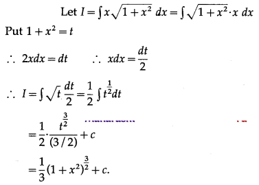 Maharashtra-Board-12th-Commerce-Maths-Solutions-Chapter-5-Integration-Ex-5.2-Q1