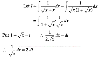 Maharashtra-Board-12th-Commerce-Maths-Solutions-Chapter-5-Integration-Ex-5.2-Q9