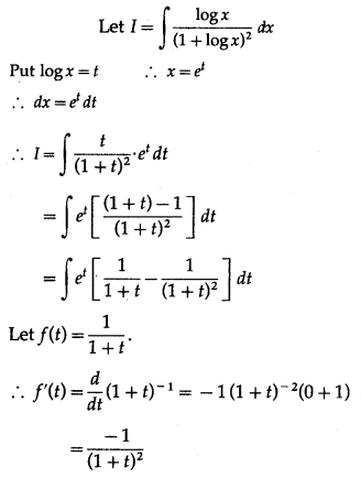 Maharashtra-Board-12th-Commerce-Maths-Solutions-Chapter-5-Integration-Ex-5.5-Q10