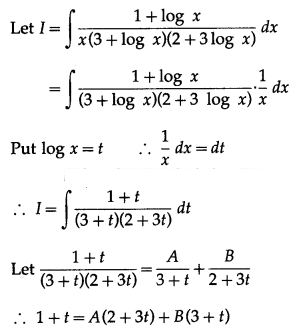 Maharashtra-Board-12th-Commerce-Maths-Solutions-Chapter-5-Integration-Miscellaneous-Exercise-5-IV-Q5iii
